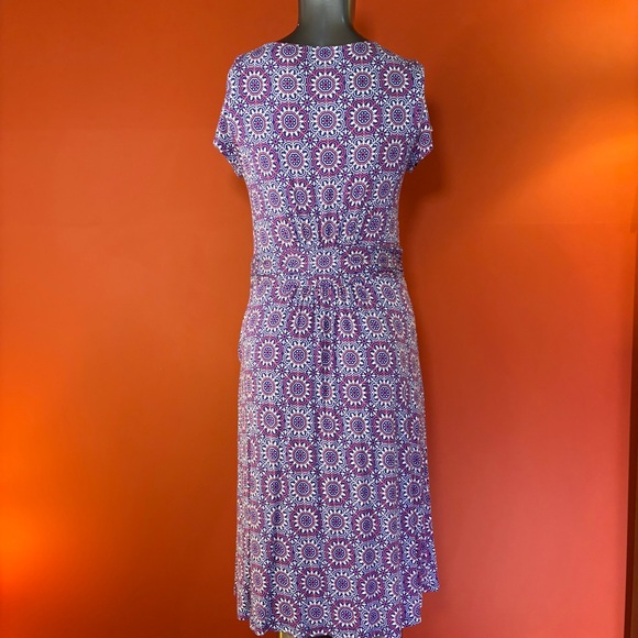 Boden Medallion Pattern Midi Dress - Picture 5 of 9